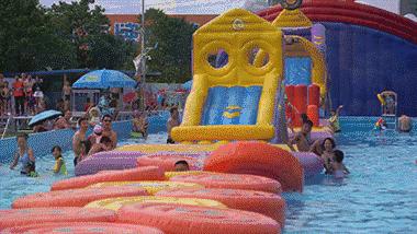 单县门票9.9元水上乐园南湖湾,菏泽最大水上乐园