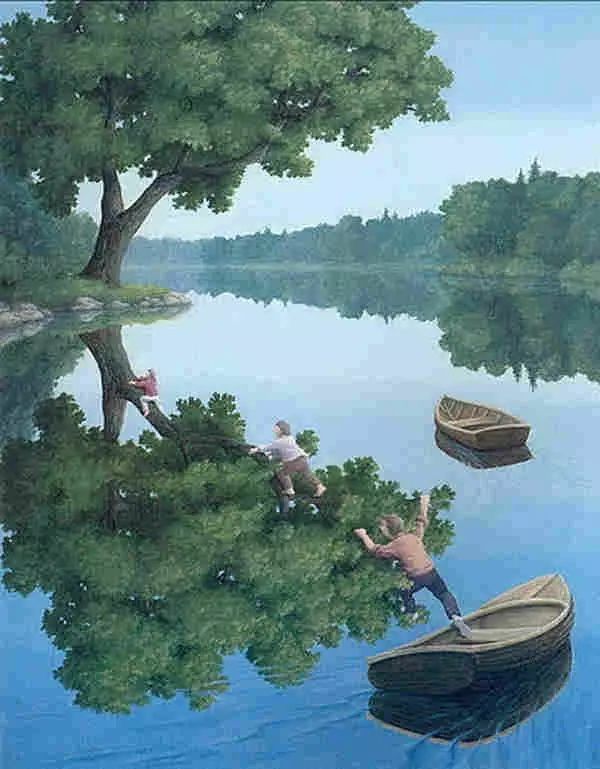 他将梦境画出来，每一幅都耐人寻味