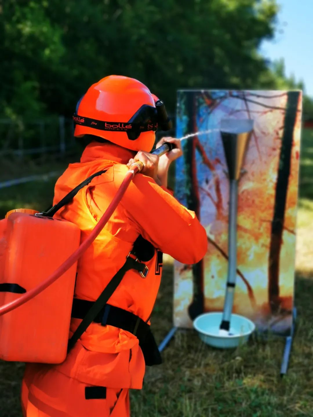 比武消防科目,灭火科目比武