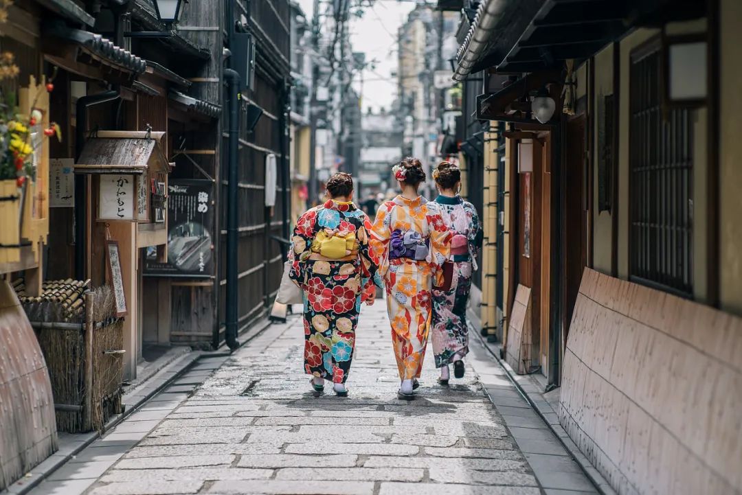 日本江户时代古典和服,日本和服演变动画