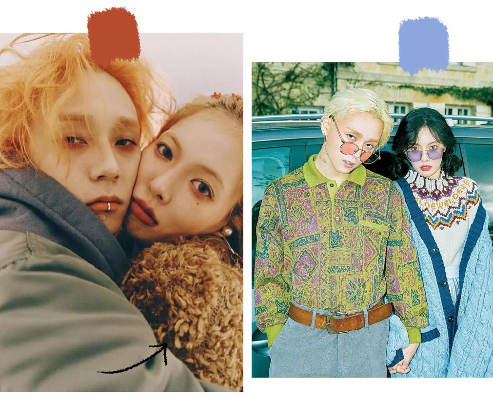 泫雅金晓钟公开恋情是真的吗,泫雅龙俊亨晒牵手照疑似公布恋情