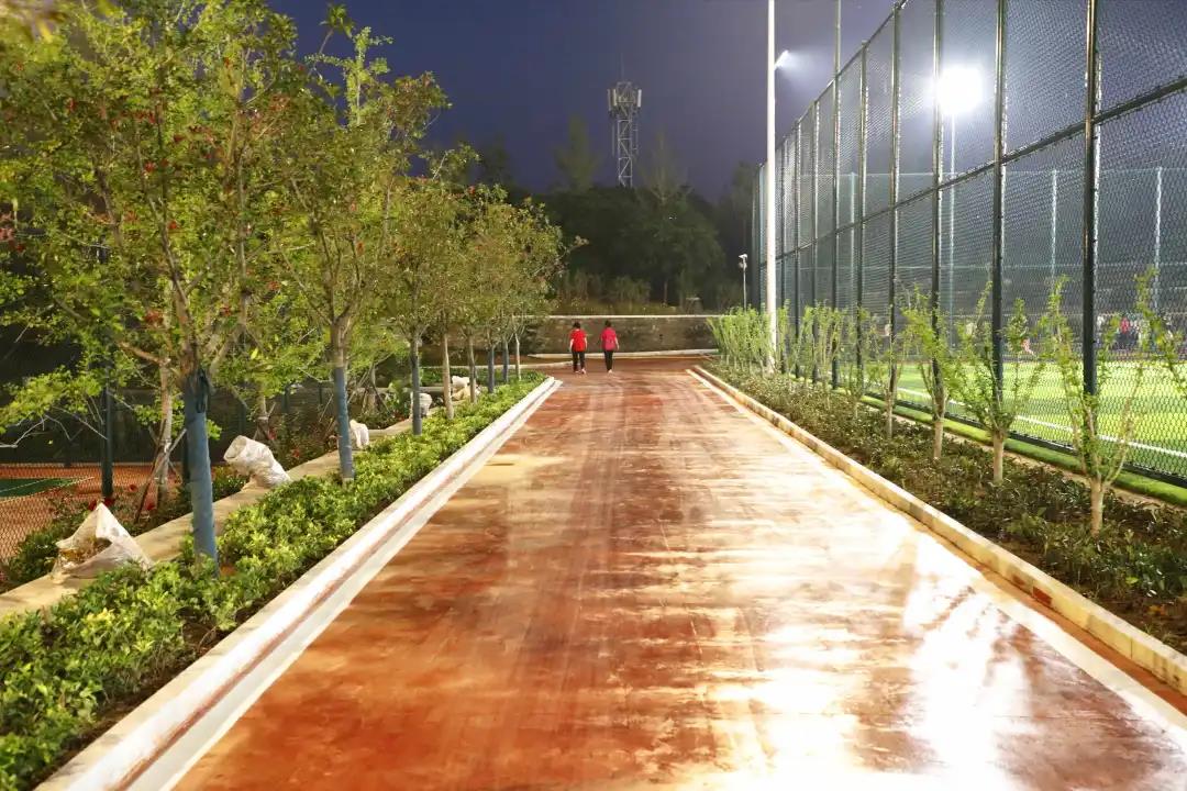 健身、遛弯、打卡……高新区“网红”体育公园喊你做运动