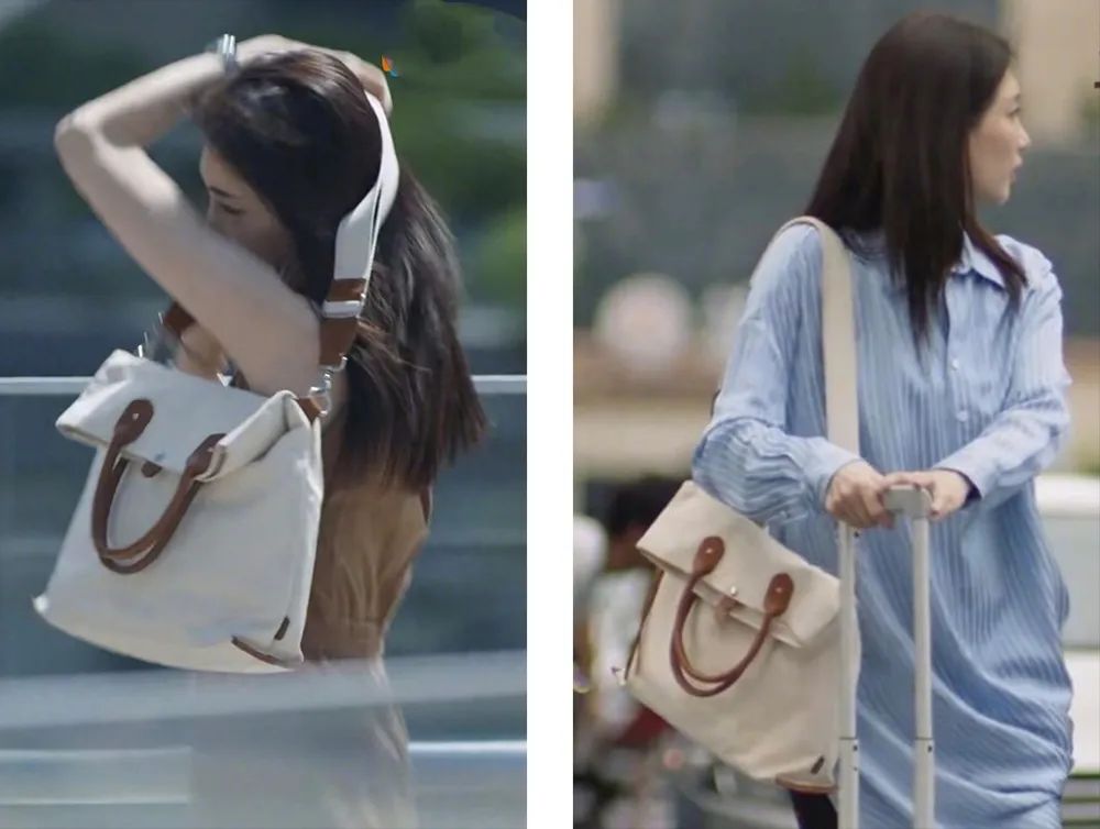 王漫妮同款包包帆布包搭配,王漫妮同款包拼接