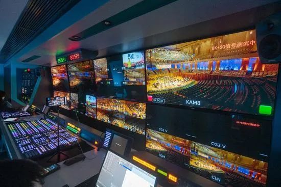 震撼全场的演唱会,5g8k大屏直播