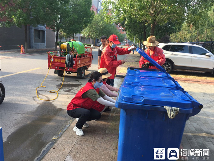 东营区黄河路街道聚园社区:创城是我们共同的责任