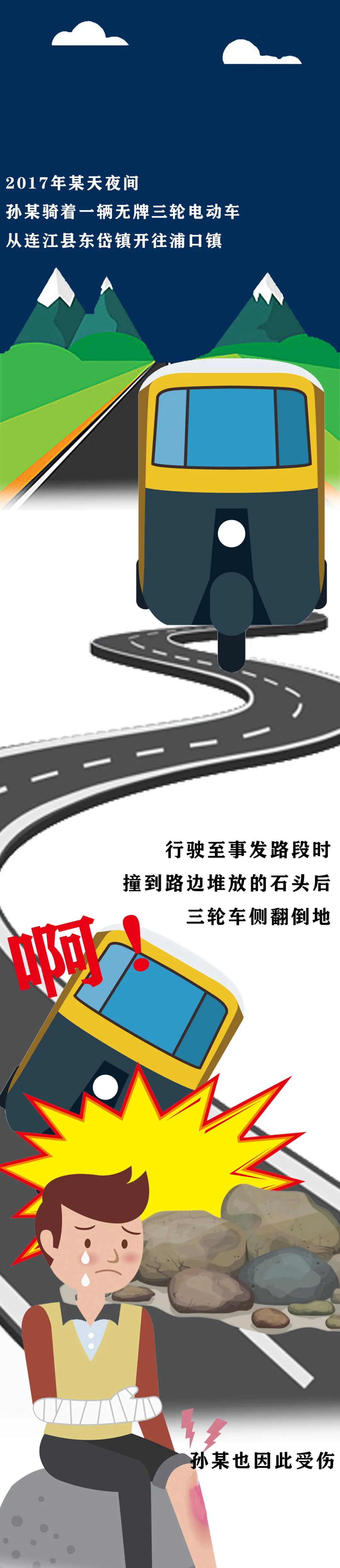 普法|修路未设明显警示标志,造成伤害谁来赔偿?