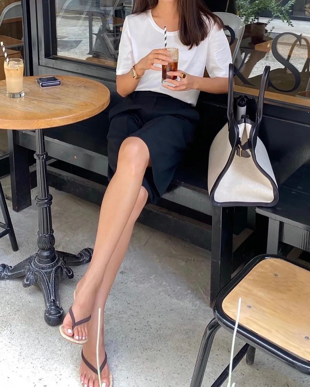 夏季简约风韩国ins穿搭博主高级感,韩国穿搭ins时尚博主冬