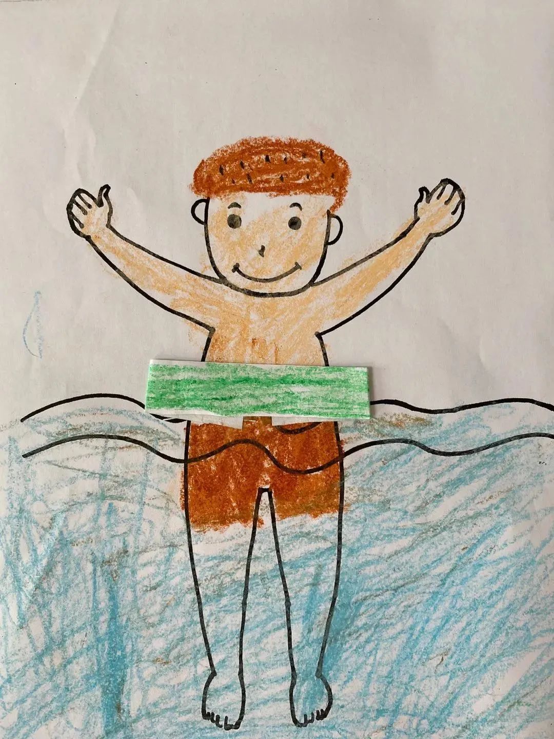 想知道孩子的世界里夏天是什么样吗？——北斗星艺术康复课程作品分享