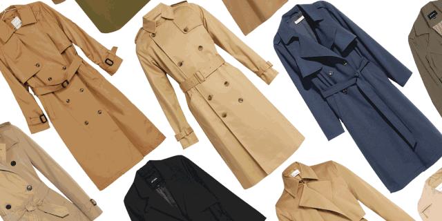 三款很有质感的风衣,今年最火的6款时髦风衣