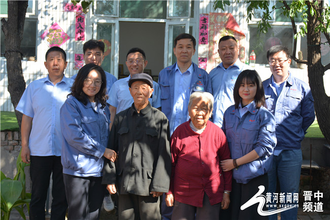 爱心企业慰问对越自卫反击战老兵,关爱功臣慰问老兵弘扬革命精神