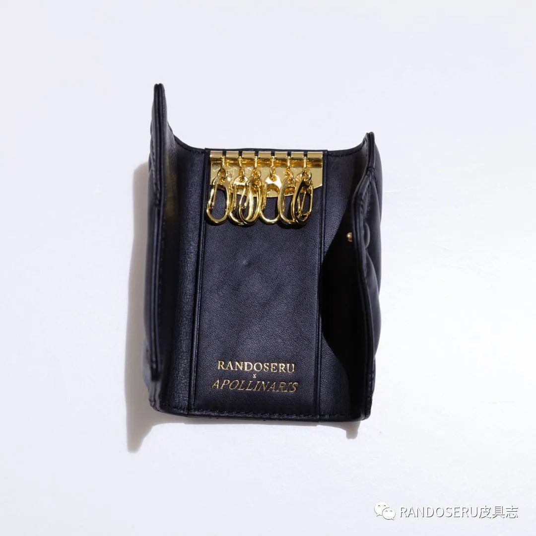 RANDOSERUXAPOLLINARIS联名|首款原创专利建筑几何切割多功能钥匙包卡包首发