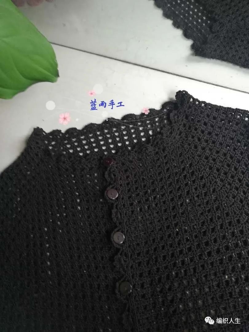 粗蕾丝线钩针编织夏季开衫,钩针蕾丝长款开衫图解