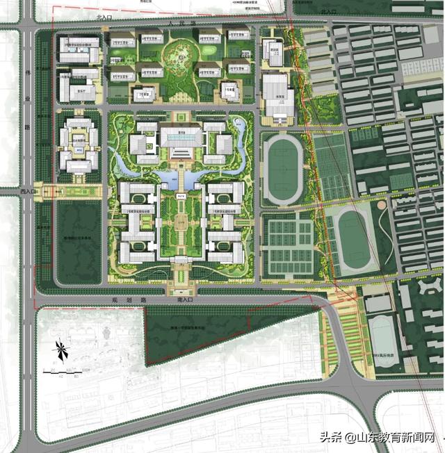 曲阜师范大学新校区近况,曲阜师大校区