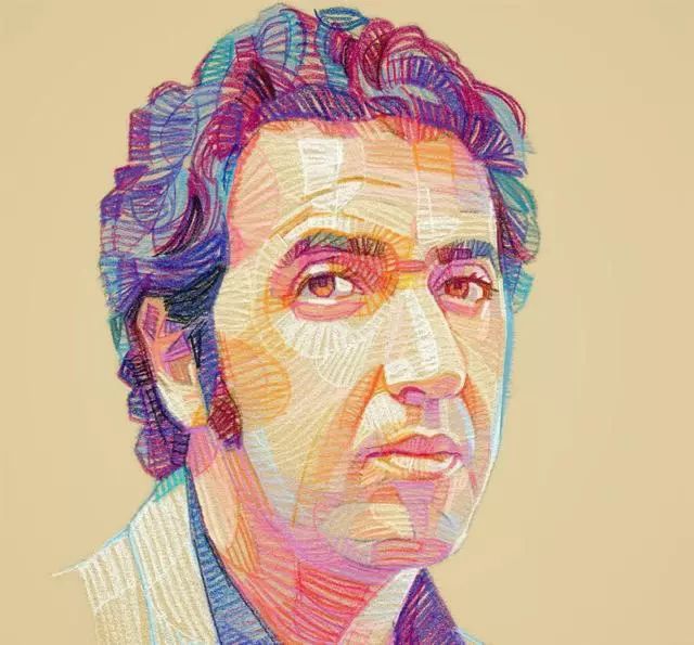 色彩斑斓彩铅画,色彩斑斓的彩铅画超级的美