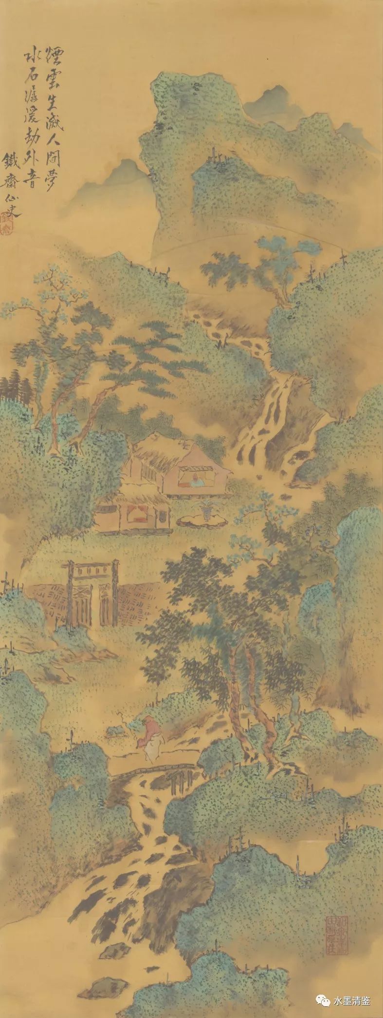 张开画,张开手绘画