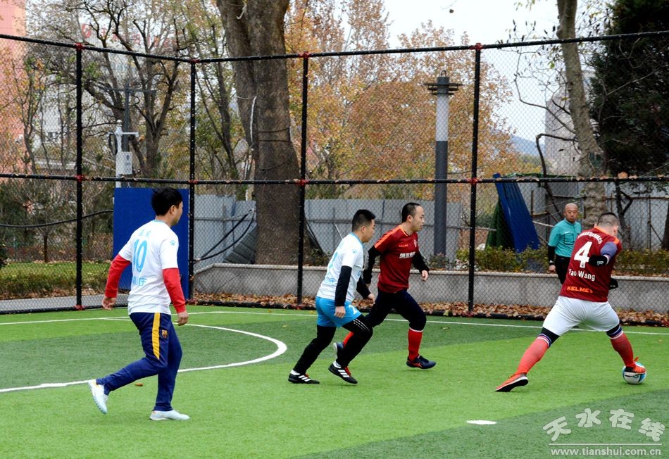 天水市“太昊杯”五人足球比赛在弘文园精彩开赛