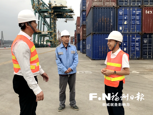 福建福盛物流有限公司总经理施华明：“做好调研工作，提建议才有底气”