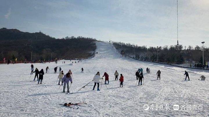 纯白雪道,滑雪推荐伏牛山滑雪场