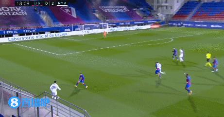 西甲皇马6-1马洛卡本泽马2传2射,皇马对埃瓦尔本泽马