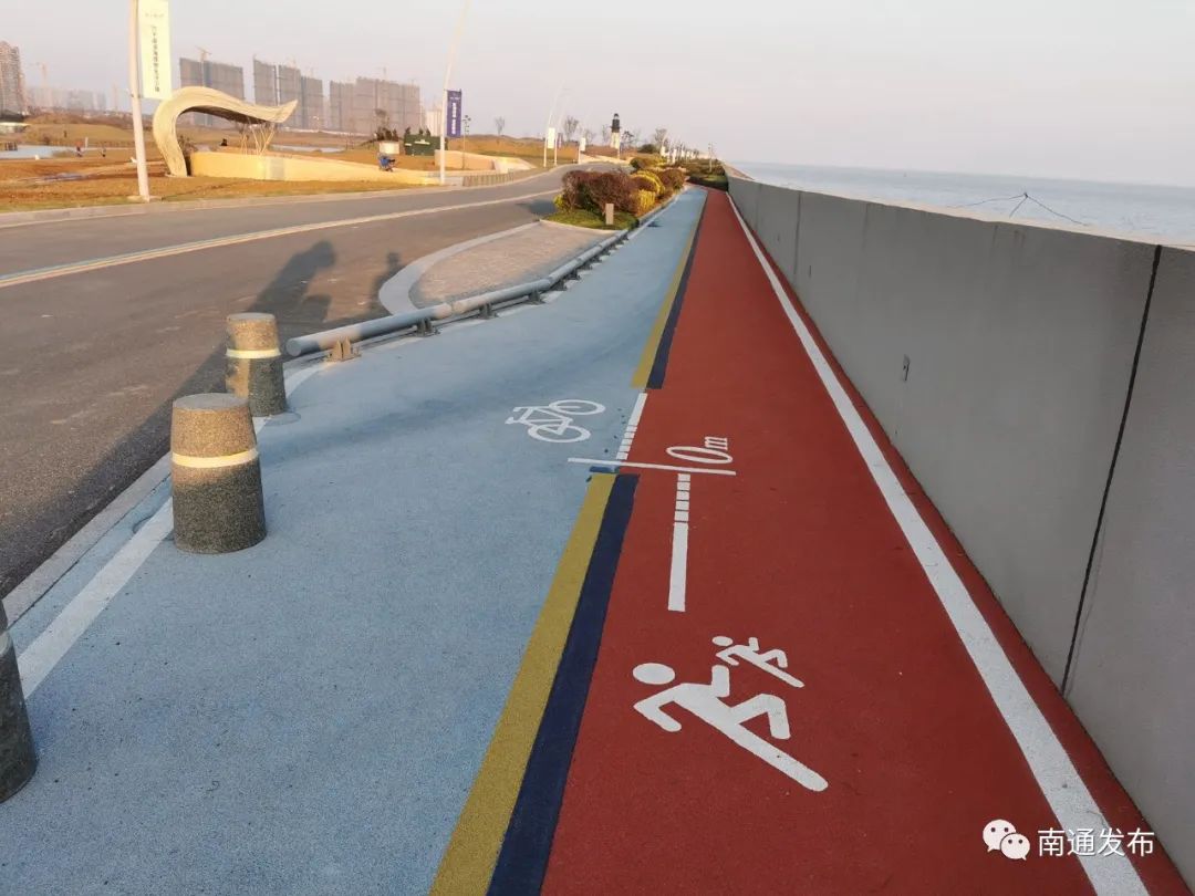 南通海岸线公园风景图,南通海滨风光带