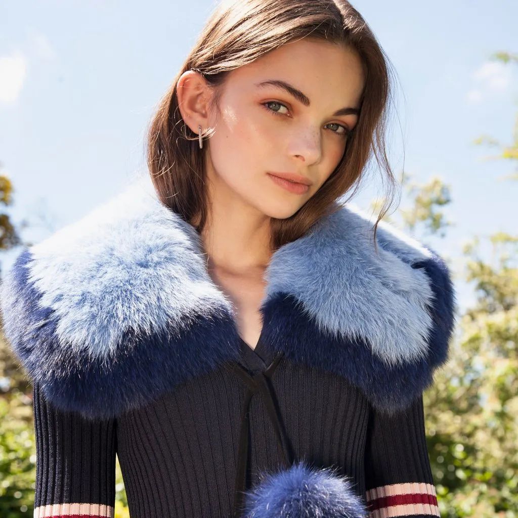 轻奢皮草大衣,高端轻奢皮草大衣