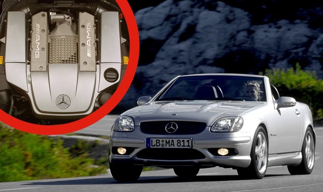 敞篷真拉风体验奔驰slc300跑车,12年奔驰sl300敞篷升级新款