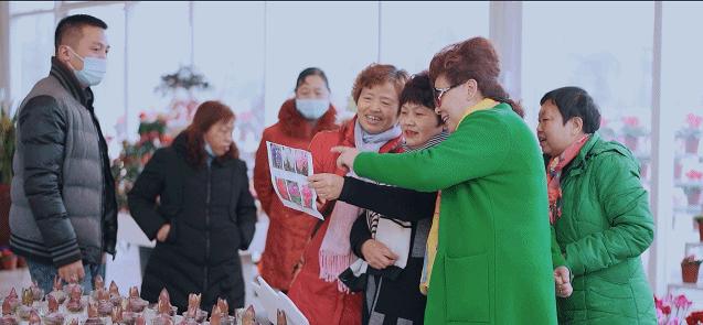 逛花市赏花灯,逛新春花市