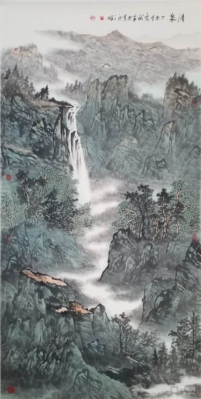 滨州书画家张元斌作品欣赏,滨州书画家作品