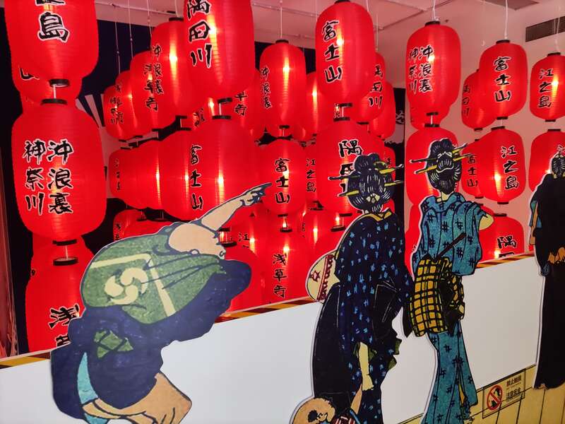 浮世绘神奈川冲浪图是版画吗,神奈川冲浪里江户时代