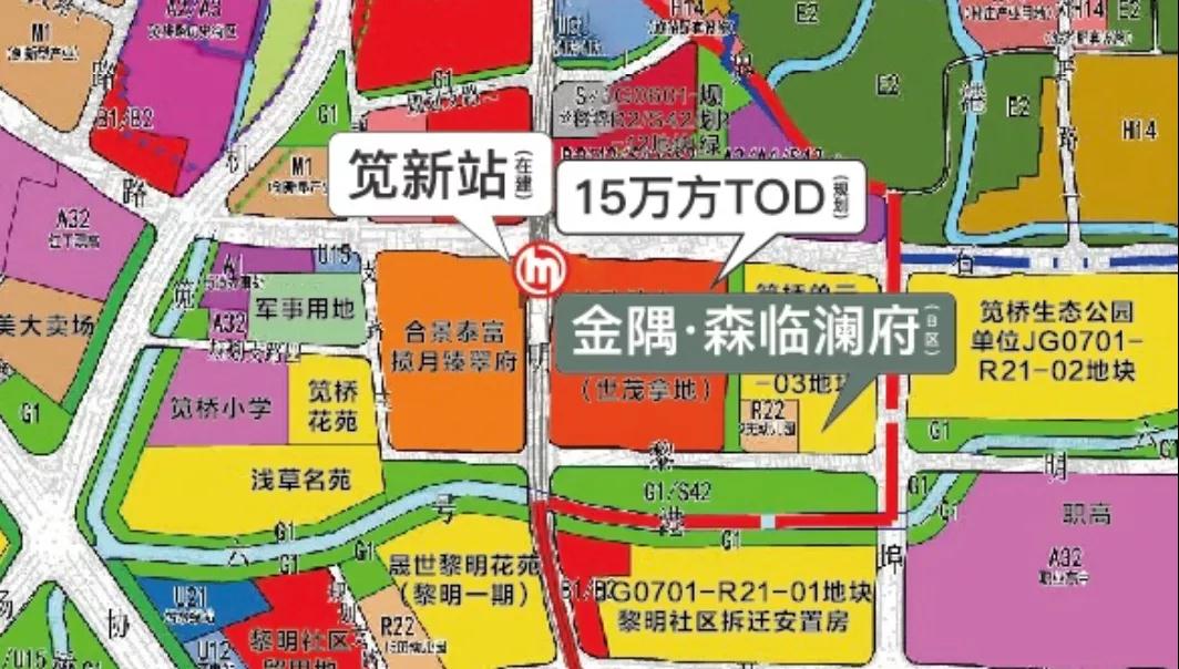 350万级起，共享地铁TOD，同是滨江物业，杭州笕桥两盘，你pick谁？我们探了三个盘
