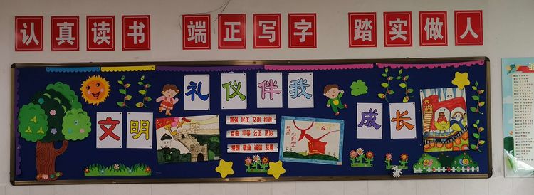 文明礼貌防溺水黑板报,德育及防溺水黑板报