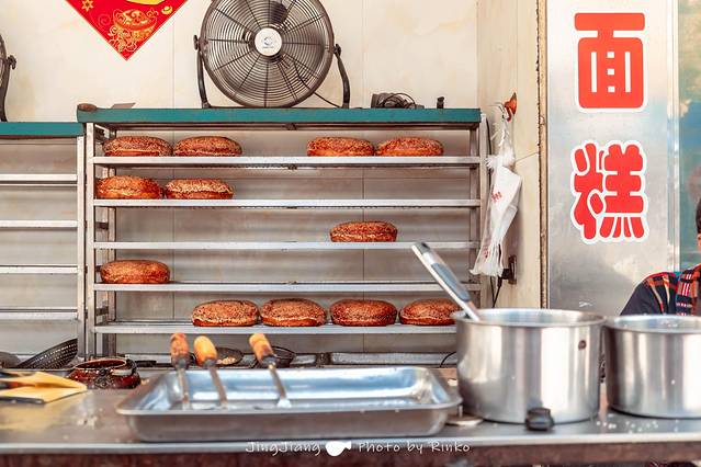 寻味泰州美食绘画,手绘靖江