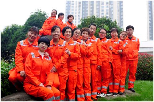 我们的新年工装,我们的工作服好看吗