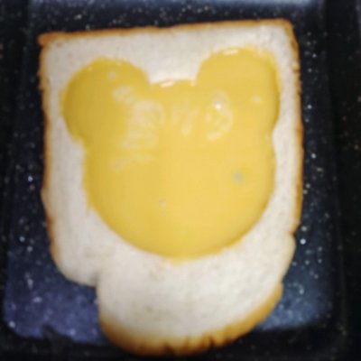 小熊三明治食谱大全及做法,小熊三明治早餐做法加芝士