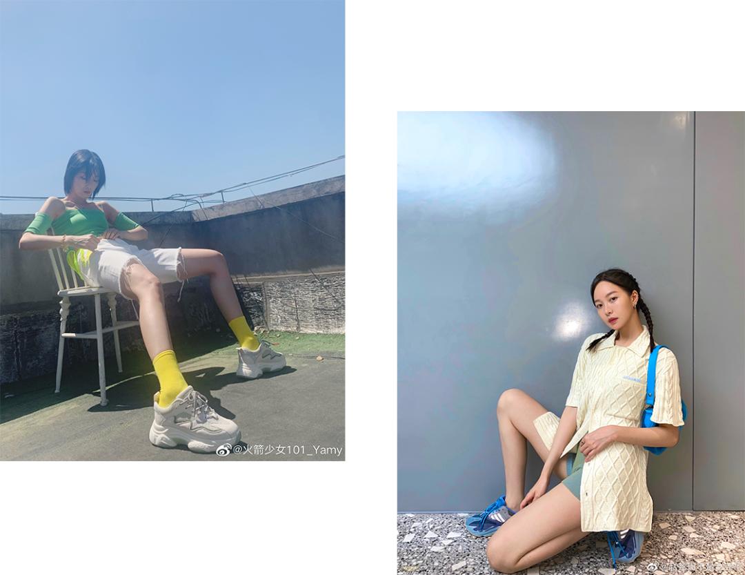 女明星钟爱的运动鞋,明星脚上的运动鞋