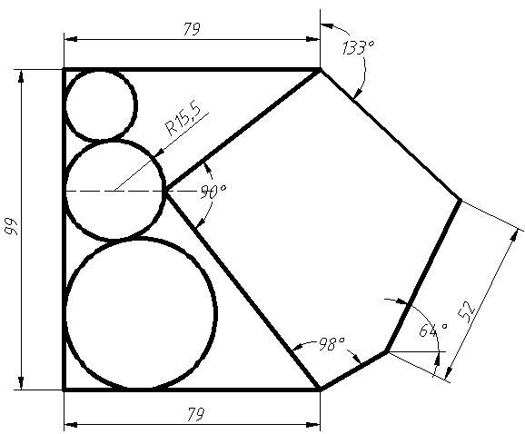 cad练习图纸45张教程初学者,cad图练习题300道