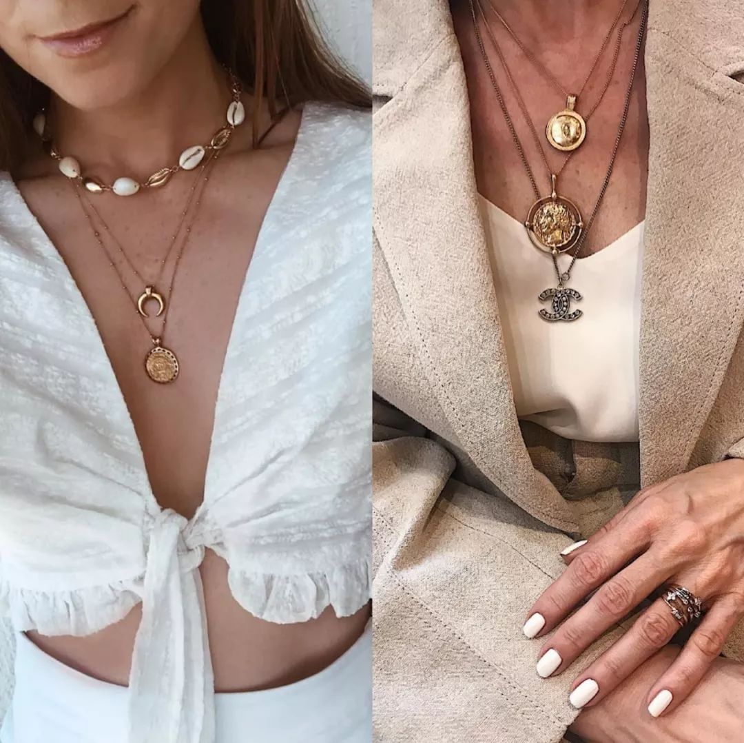 戴腻了千篇一律的珍珠星星饰品？换这5款饰品levelup你的穿搭