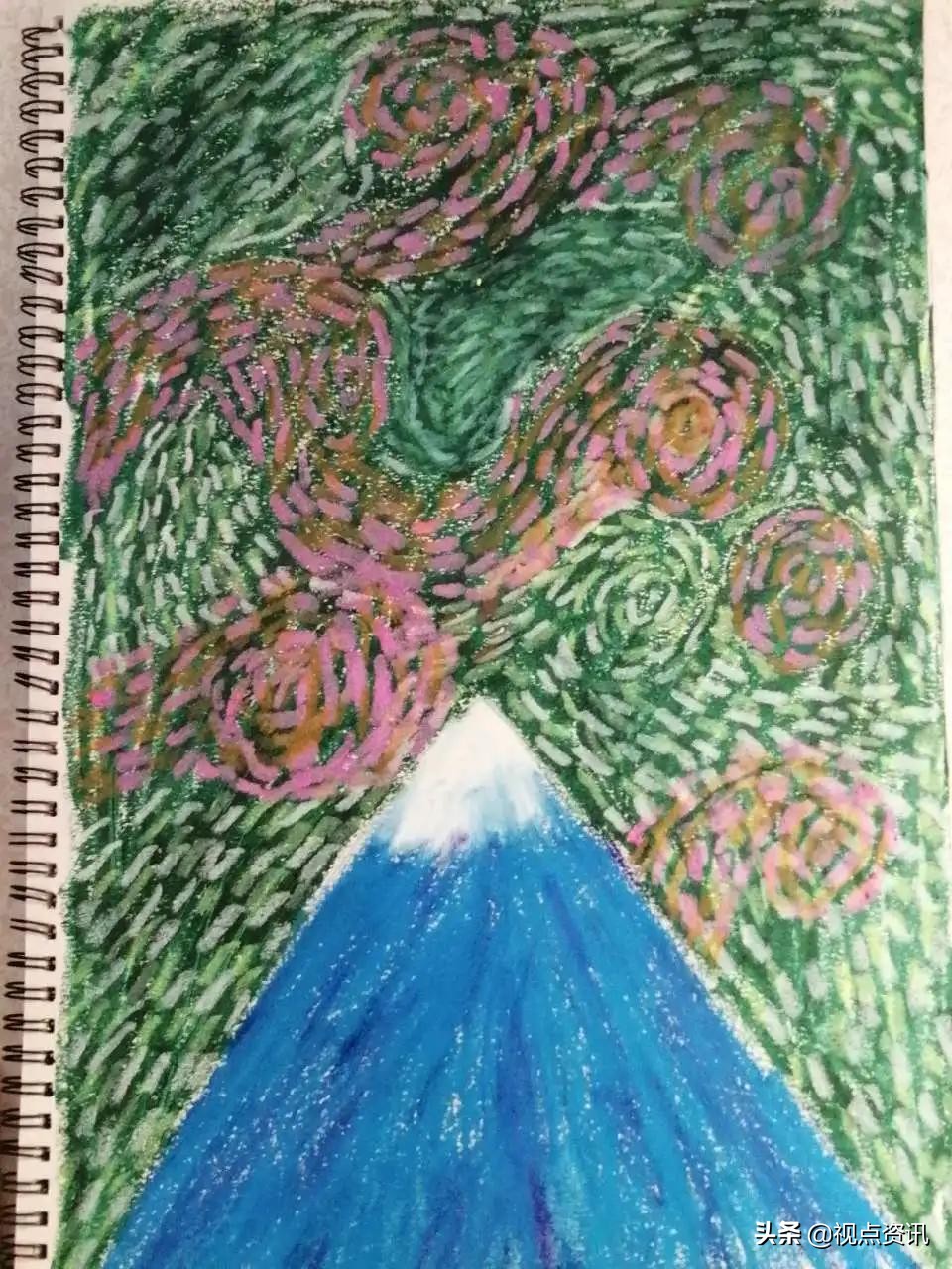 彩色的梦粉笔艺术字,彩色的梦语文课