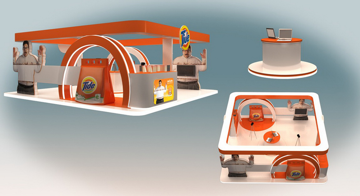 国外创意展台,国外创意展台设计效果图