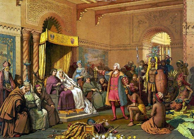 西葡两国为海上探索起争端，不靠谱信息误导哥伦布，绝望行驶70天