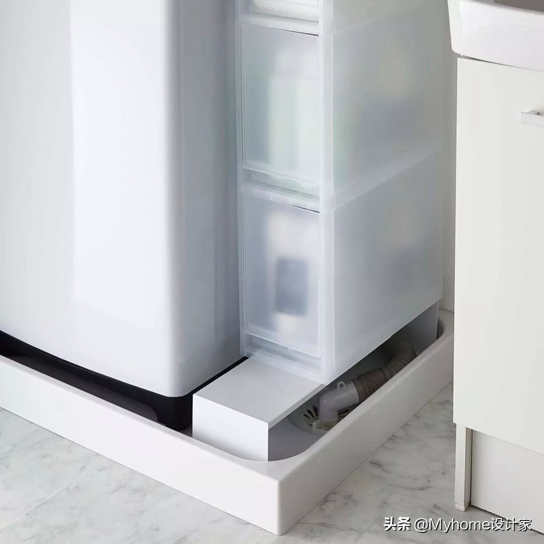 太变态了！1㎡洗衣房都能榨出5倍收纳，不愧是日本主妇