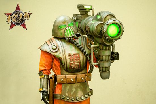 辐射工兵cosplay上海漫展,上海漫展辐射工兵