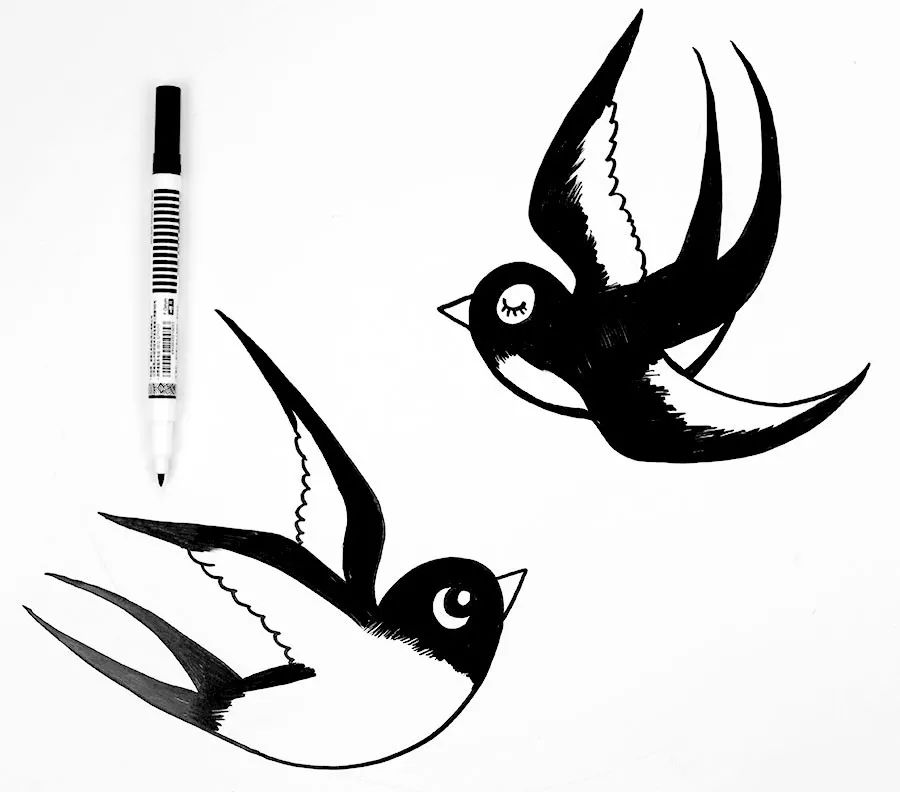 桃花开儿童画,桃花开燕归来的儿童画教案