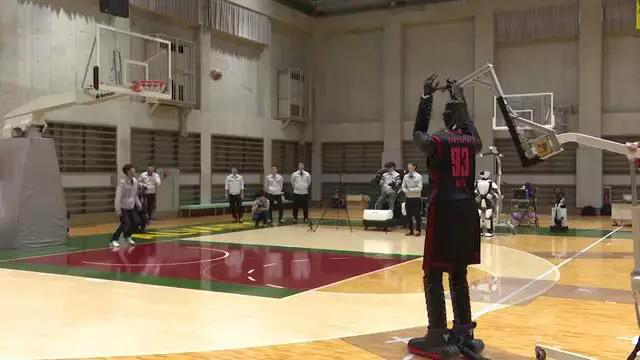 丰田机器人的灵活性,丰田篮球机器人