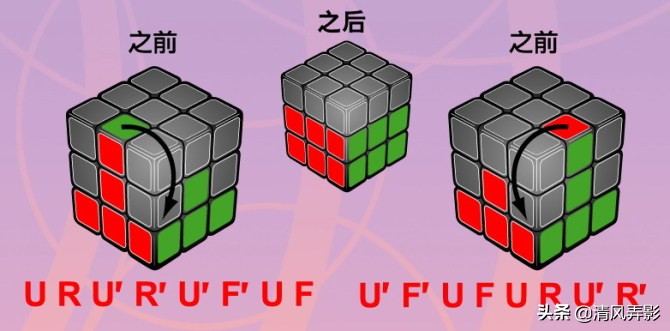 只要七步可以将六面魔方还原,新手还原六面魔方最简单的方法