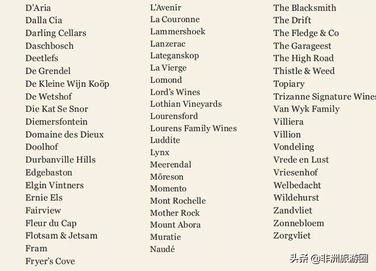 南非有什么葡萄酒好喝又便宜,南非葡萄酒品种