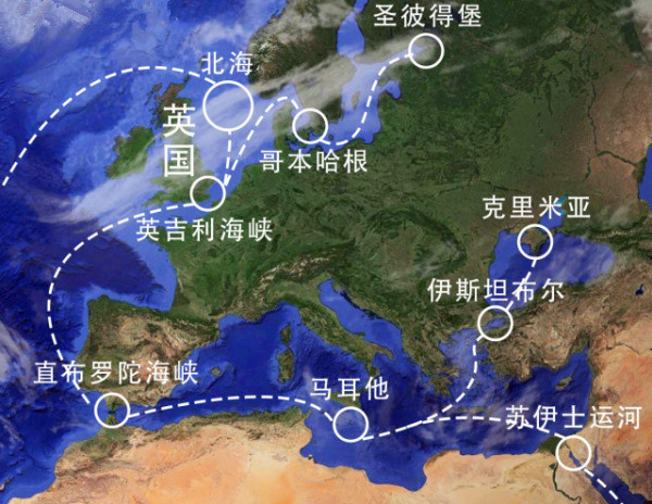 地图看世界卢森堡,世界地图瑞典和德国