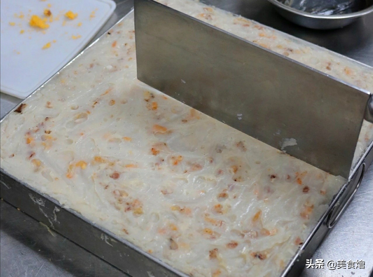 海苔山葵萝卜糕，外皮酥脆，内里软糯鲜香。