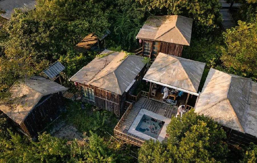 九州驿站英德天门沟树屋住宿价格,清远天门沟九州驿站