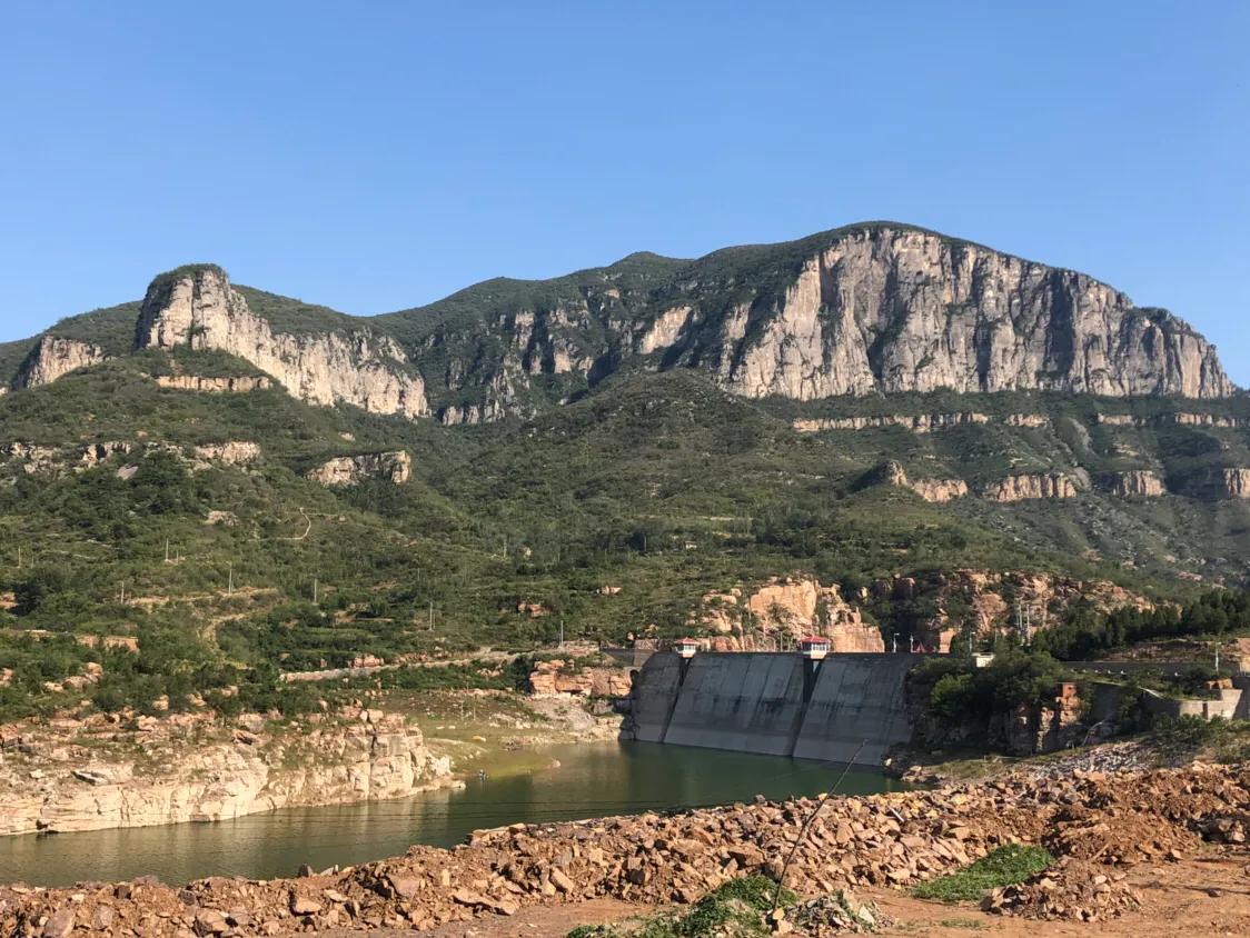 河南跑马岭景区,太行山大峡谷地质公园